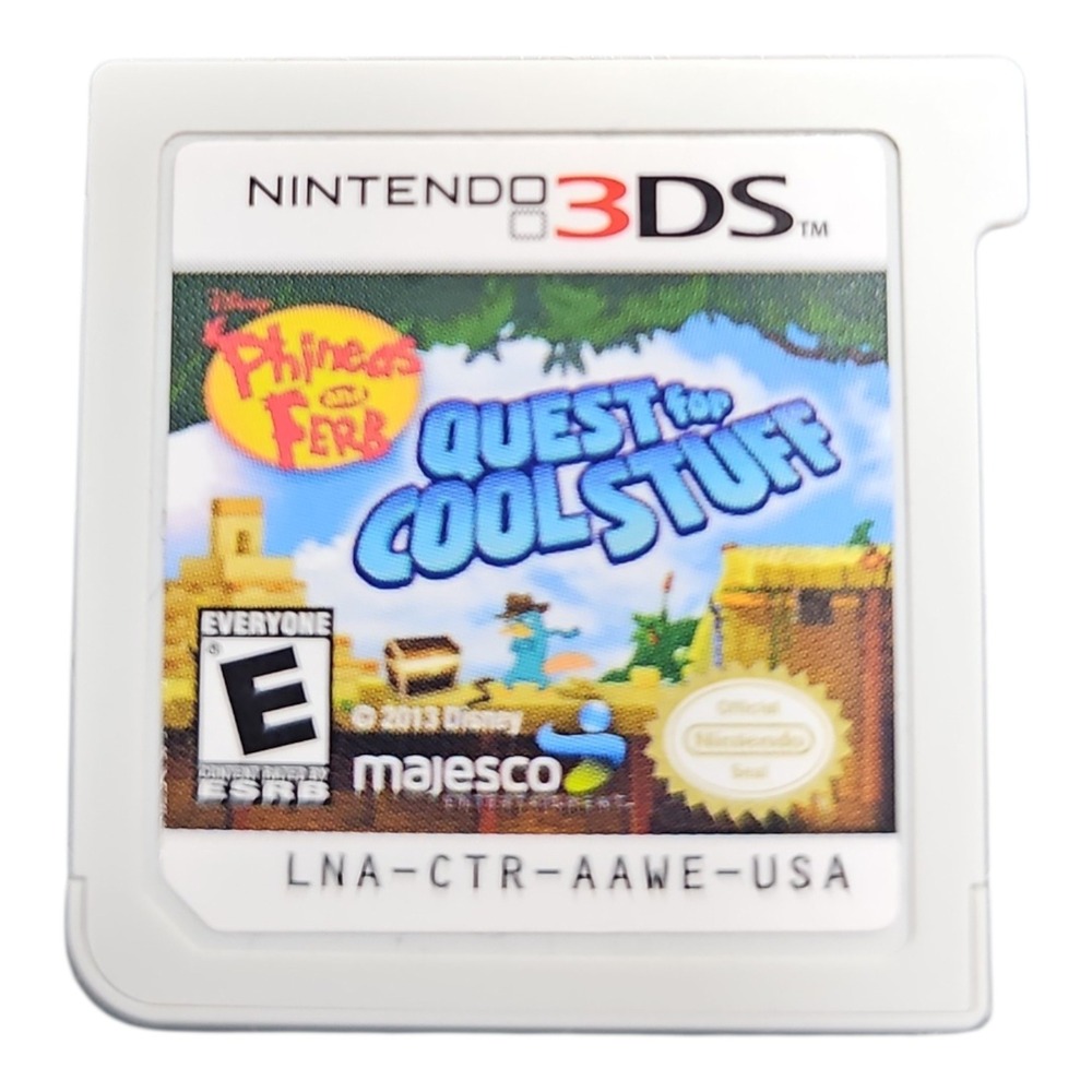 "Phineas and Ferb Quest for Cool Stuff" Nintendo 3DS